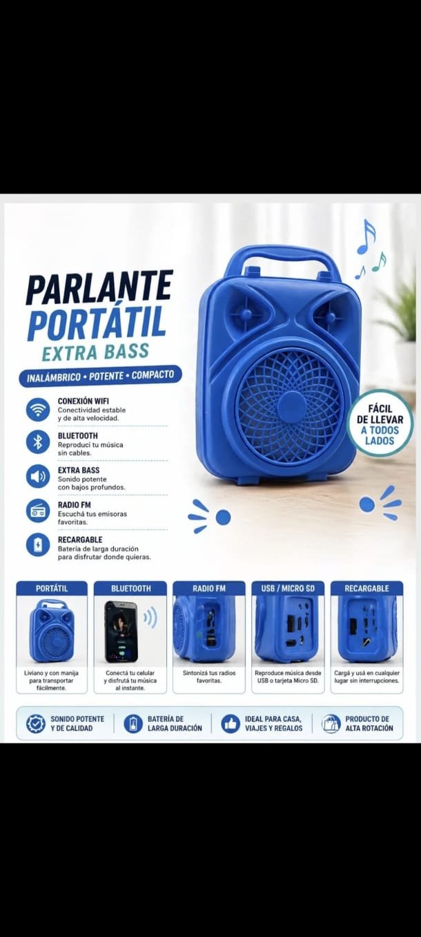 PARLANTE PORTATIL